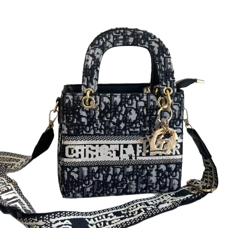 Geantă de umăr pentru femei, broderie patchwork, model nou 2025, mărime medie, crossbody elegantă