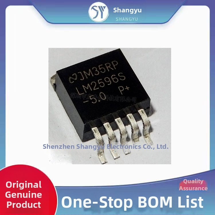 Integrovaný obvod regulátora LM2596S-5.0 TO-263 SMD 3V