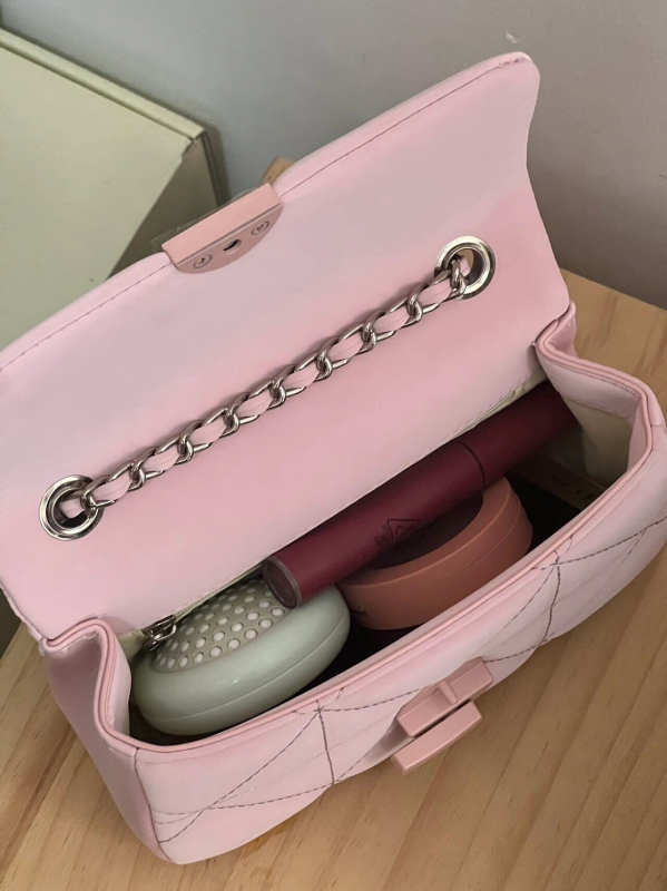 Geantă mică pătrată pentru femei, cu lanț în formă de romb, stil urban minimalist, pentru umăr sau crossbody, PU