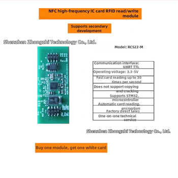 Modul RFID na čítanie/zapisovanie a čítačka IC kariet pre inteligentné skrinky, vinotéky a skrinky na knihy/kartotéky; modul na prejdenie kartou