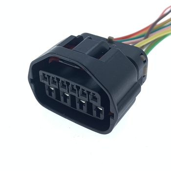 Plug de motor auto, 10 pini, MG641299-5; conector MG641288-4 cu două sloturi