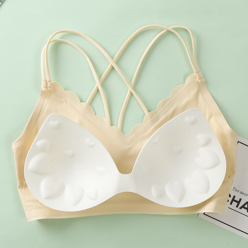 Bustier din Ice Silk fără cusătură, fără sârmă, cu wrap bandeau și bust adunat