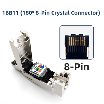 Tienený priemyselný ethernetový konektor Siemens RJ45, 8-pinový, 6GK1901-1BB11