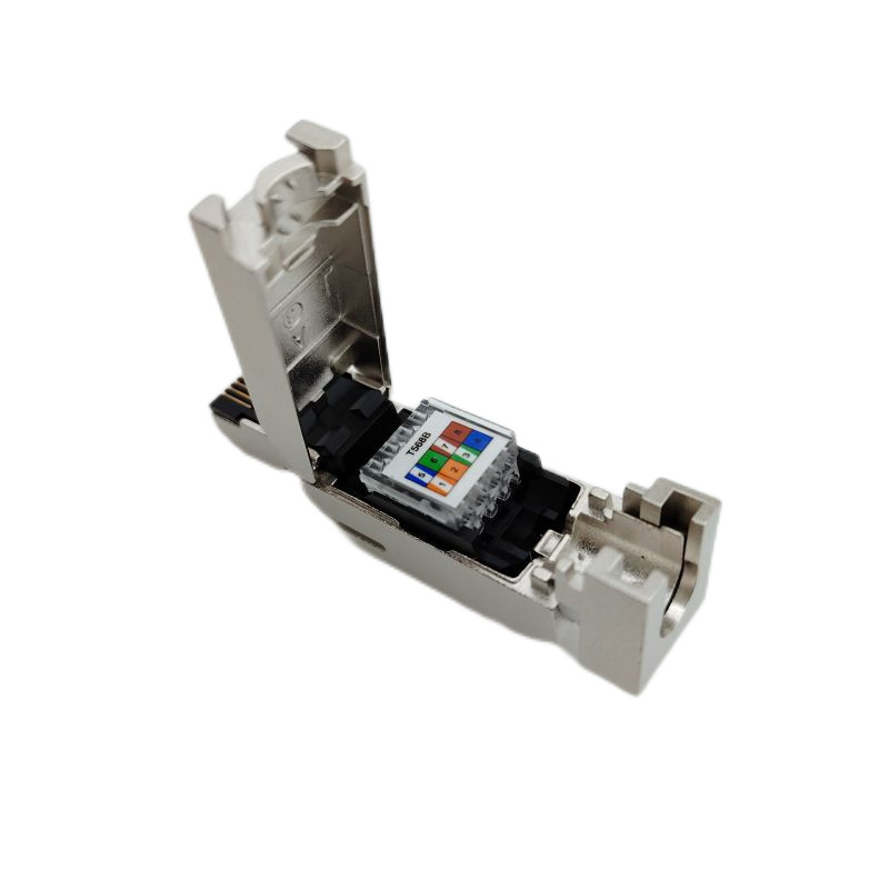 Conector RJ45 pentru Ethernet industrial protejat Siemens, 8 pini, 6GK1901-1BB11