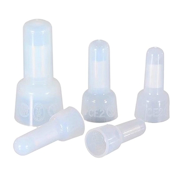 CE1 Capac de crimpare transparent din nylon, rezistent la flacără, conector pentru cabluri cu terminal rapid
