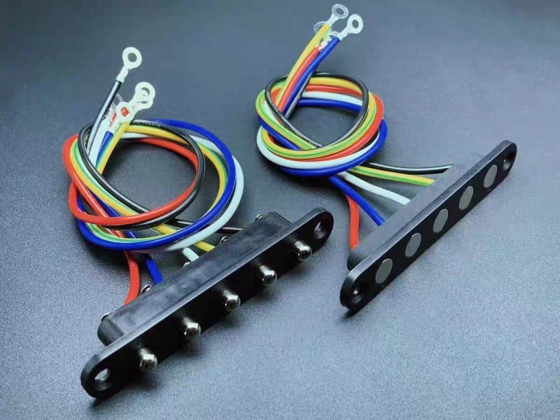 Conector de încărcare cu cinci fire pentru echipament autonom, 36V 20A, terminal de contact al electrozilor