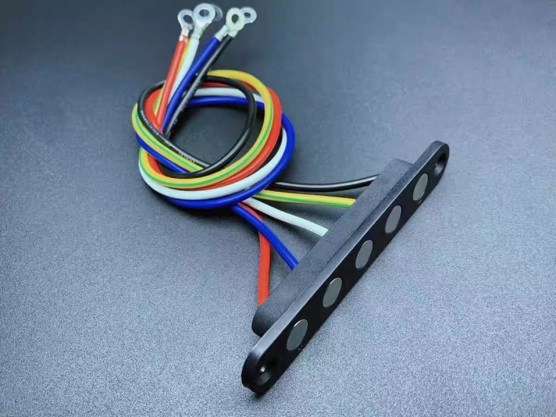 Conector de încărcare cu cinci fire pentru echipament autonom, 36V 20A, terminal de contact al electrozilor