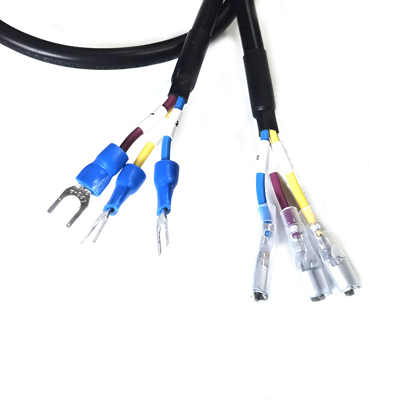 Fascicul de cabluri personalizat pentru măsurarea temperaturii, pentru sistem de control al accesului, conectori bărbați-bărbați