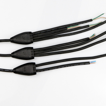 Cablu Y 1–3, cablu de alimentare impermeabil, conector turnat prin injecție