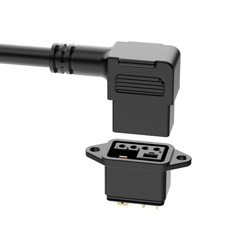 Cablu adaptor 2+4 pentru vehicule electrice cu baterie litiu (noul standard național)