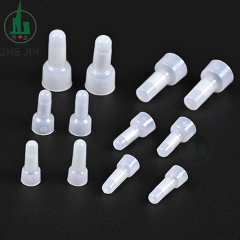 CE-2x Terminal închis din PP plastic, tip nipple, capac de sertizare pentru conductor electric