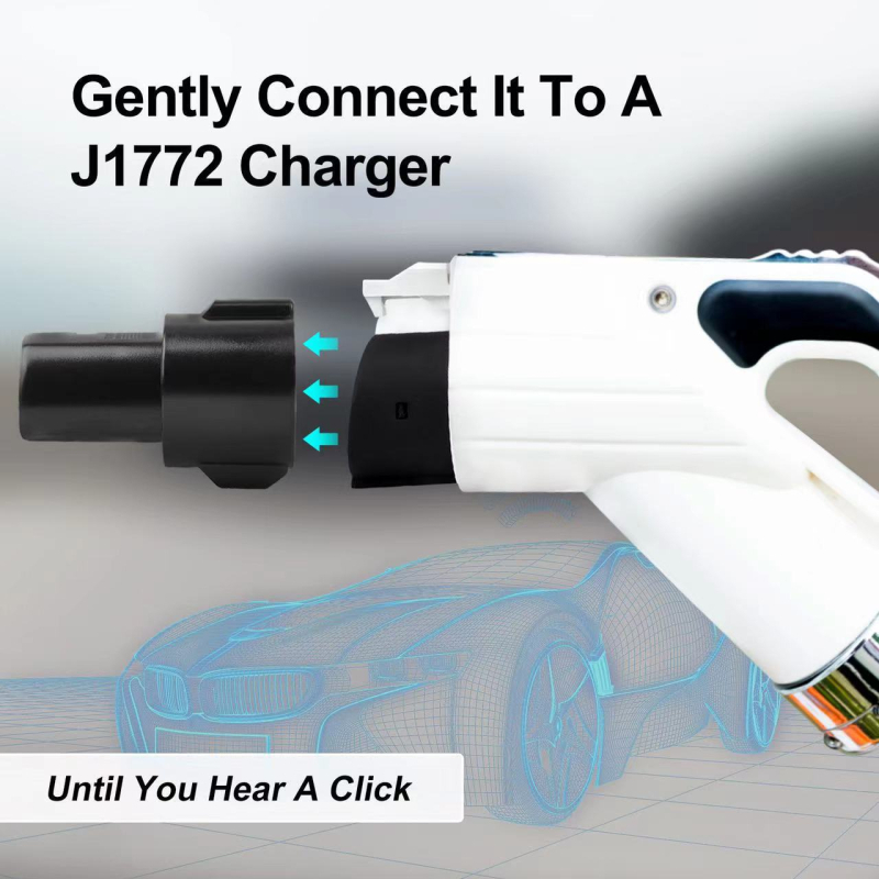 Adaptor J1772 către Tesla pentru încărcătoare EV cu standard american