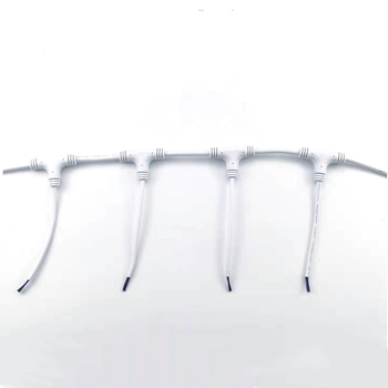Conector în formă de T pentru LED adaptor cablu pentru iluminat cu plante, cablu de conectare, priză, adaptor terminal universal