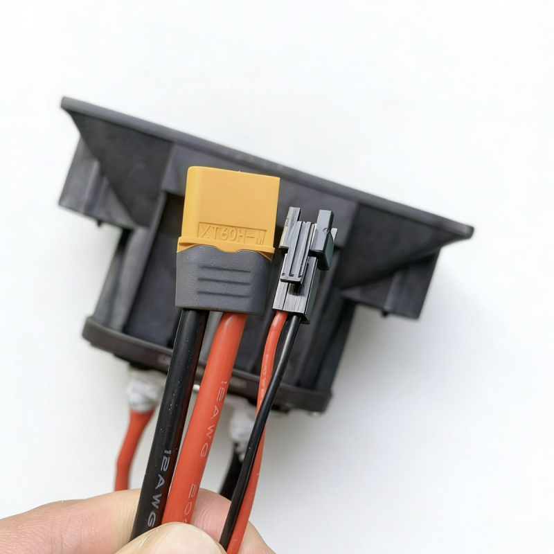 Conector final de încărcare AGV pentru vehicule automate, conector de docking la stația de încărcare, rezistent la șocuri și anti-deconectare