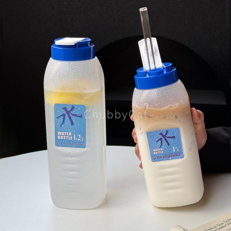Cană-portabilă cu capacitate mare pentru cafea și apă, plastic alimentar, utilizare casnică; pentru apă rece și ceai infuzat rece
