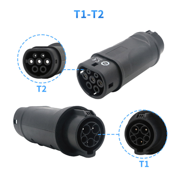 Adaptor AC EU către SUA pentru vehicule electrice, T2-T1, 32A 250V
