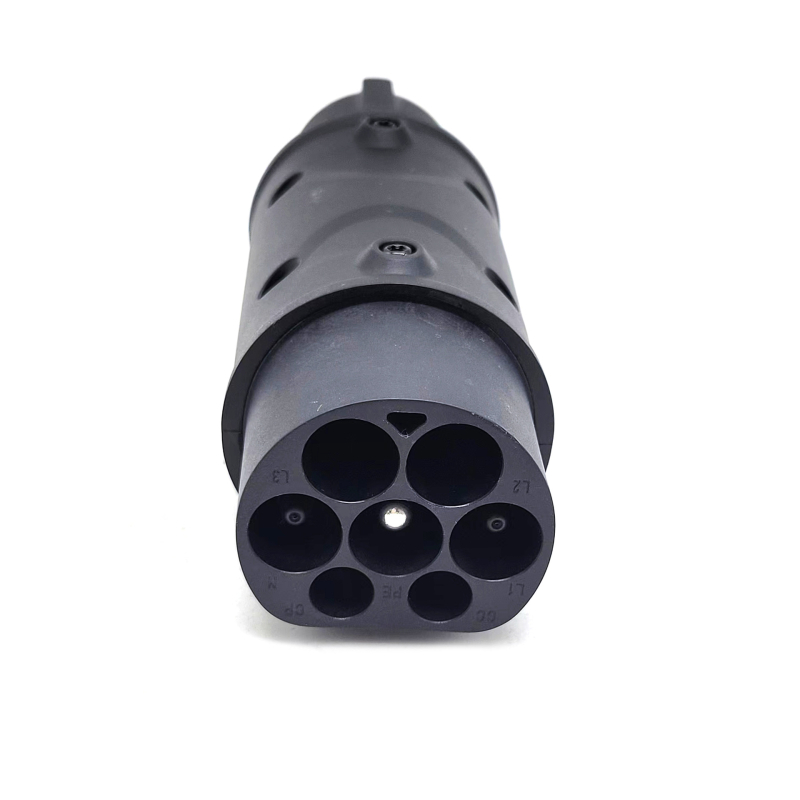 Adaptor AC EU către SUA pentru vehicule electrice, T2-T1, 32A 250V