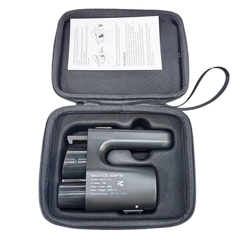 Conector de conversie DC 500A de la NACS la CCS1 pentru stație de încărcare a vehiculului