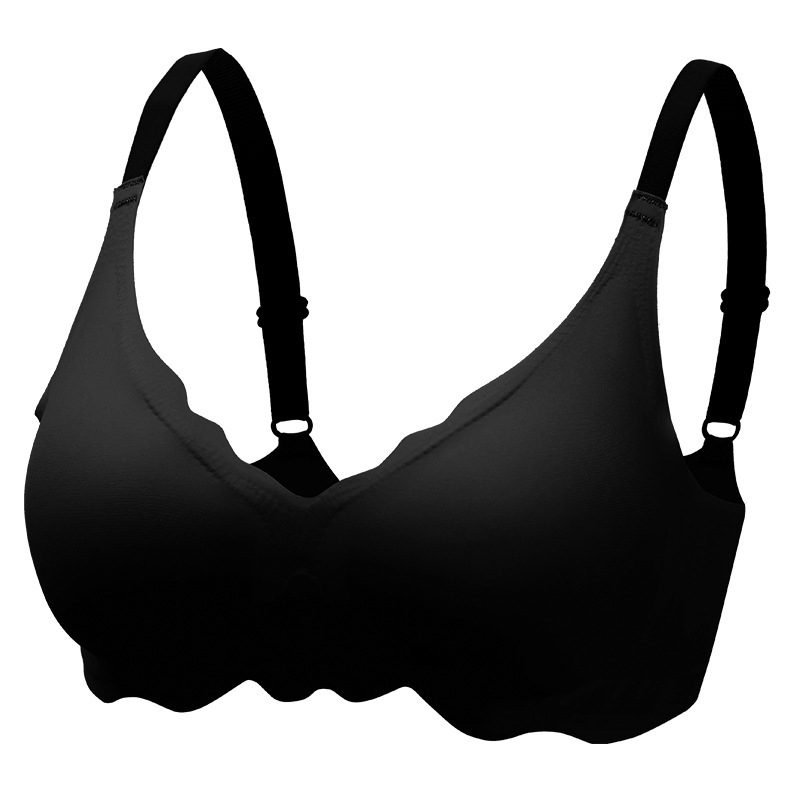 Sutien fără cusături, wireless, pentru femei, piele prietenoasă, respirabil, susținere ușoară pentru sâni mici, design de spate elegant