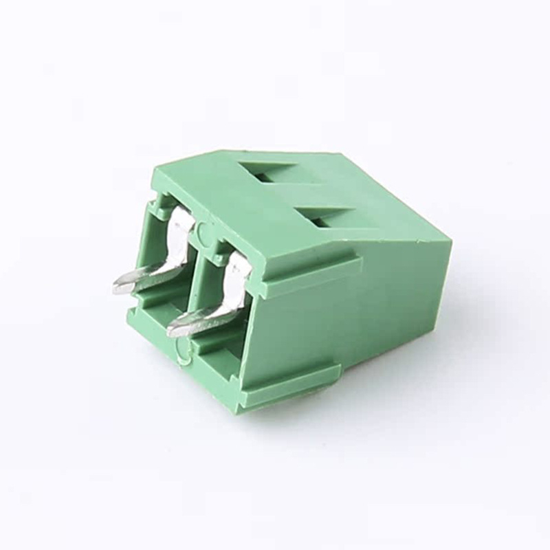 Terminal cu șurub PCB 128-2P, pas de 5 mm, conectabil