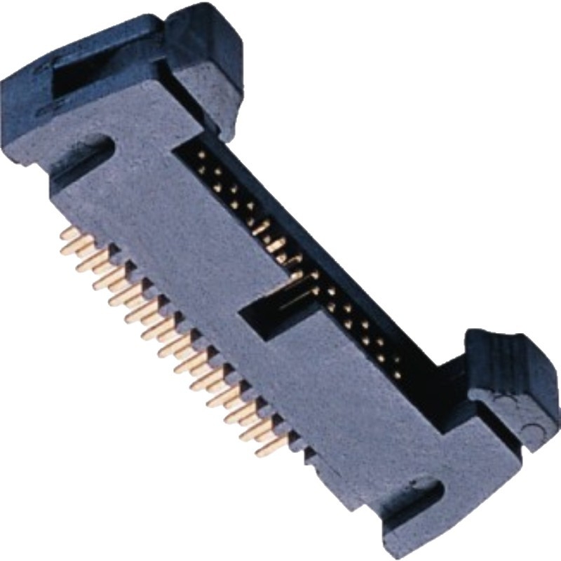 Conector horn cu contact drept, pas de 1,27 mm, clemă pentru urechi, 10-60 pini, conector cablu‑la‑placă / placă‑la‑placă