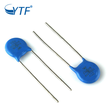 Varistor ZOV 10D201K, 200V, diametru 10 mm, protecție la supratensiuni cu conectare directă