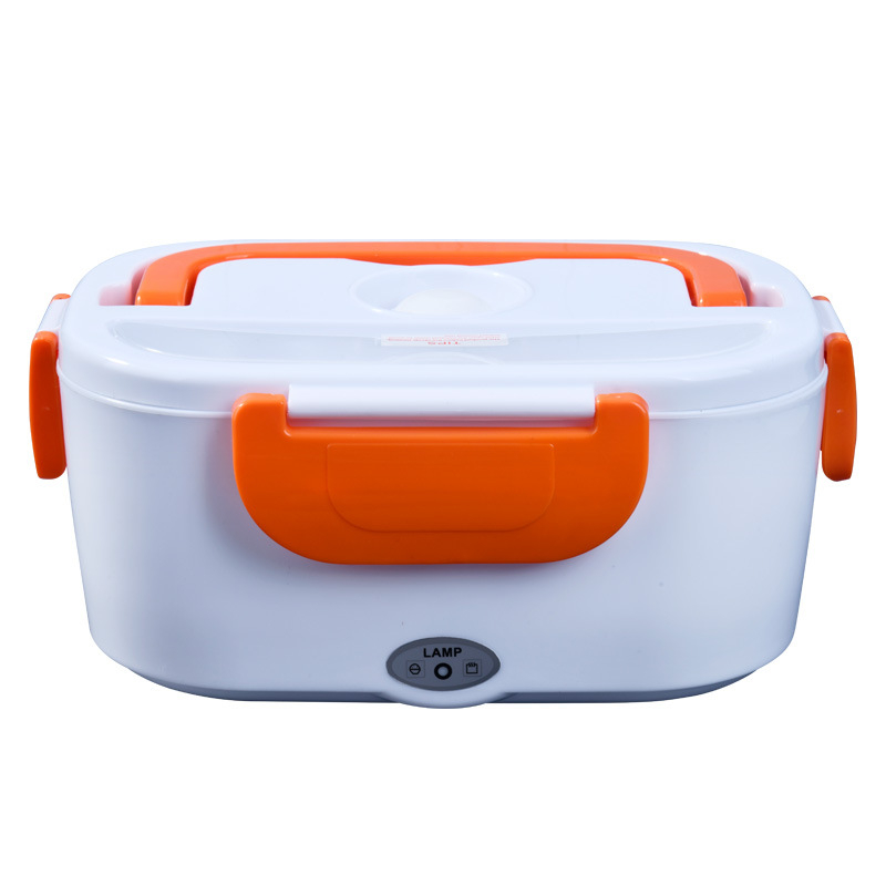 Cutie de prânz electric încălzită, cutie de prânz portabilă cu autoîncălzire și montaj în mașină, ABS plastic, 40 W, 220 V, capacitate 1.1–1.2 L