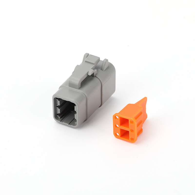 DTM04-6P / DTM06-6S Conector auto în vechi standard pentru camioane grele și excavatoare — mufă și priză