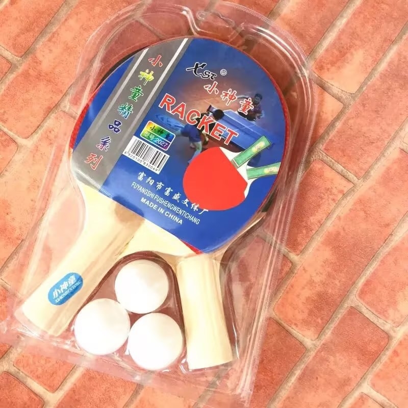Set reketa za stolni tenis visoke kvalitete za početnike, učenike, djecu i odrasle, za trening i zabavu, s gripovima shakehand i penhold