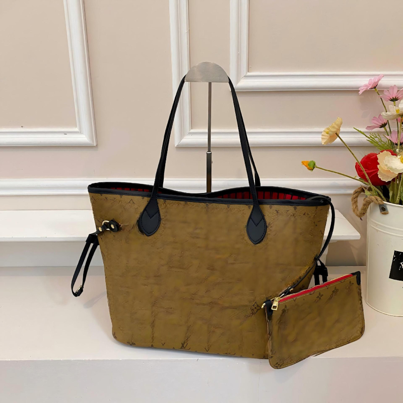 Geantă de umăr pentru femei, în stil coreean, PU, tote elegantă cu capacitate mare, geantă bucket pentru vară