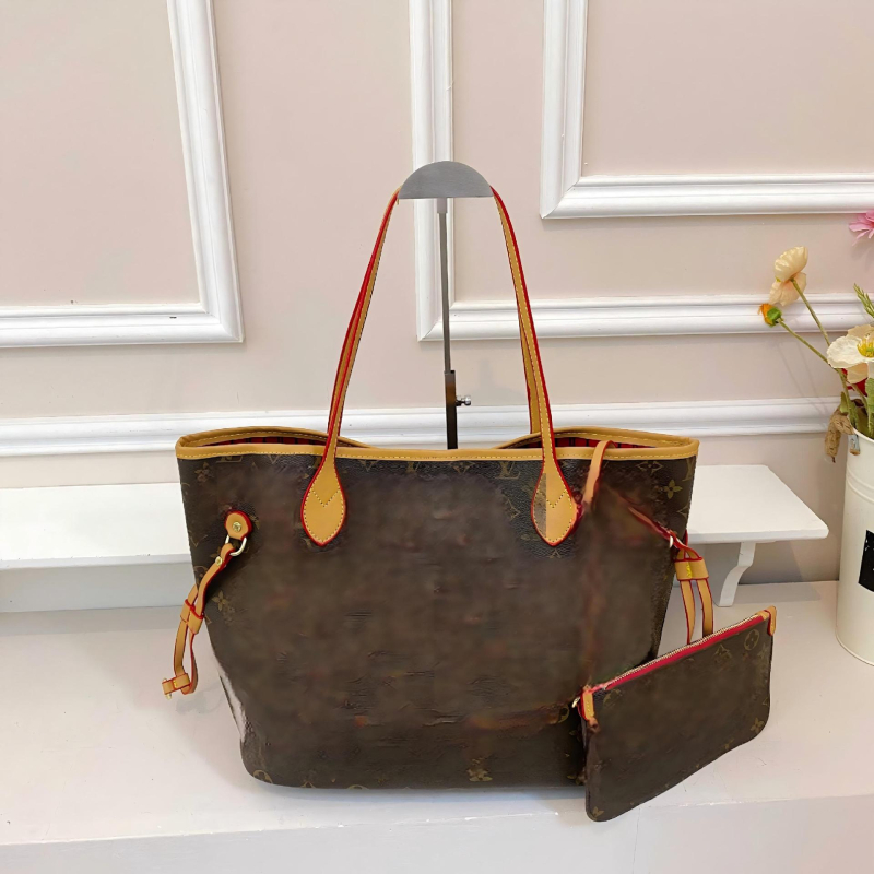 Geantă de umăr pentru femei, în stil coreean, PU, tote elegantă cu capacitate mare, geantă bucket pentru vară