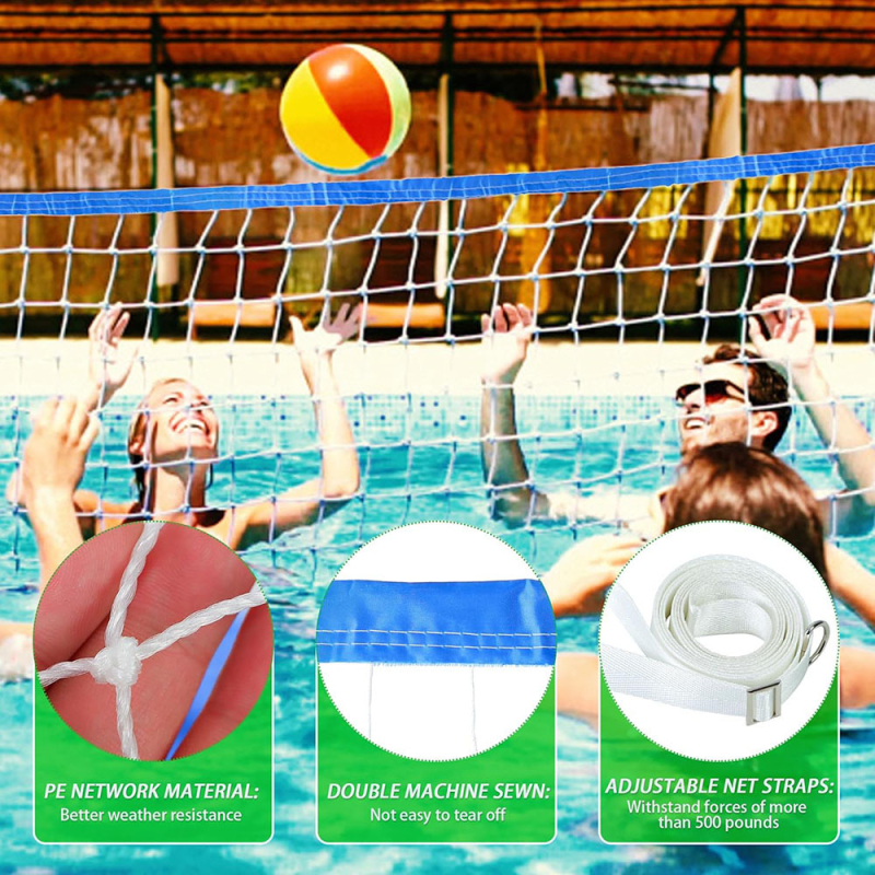 Plasă de înlocuire pentru volei pe apă pentru piscină