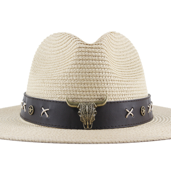 Accesorii handmade în stil european și american, cu motiv cap de taur, pentru pălării și curele