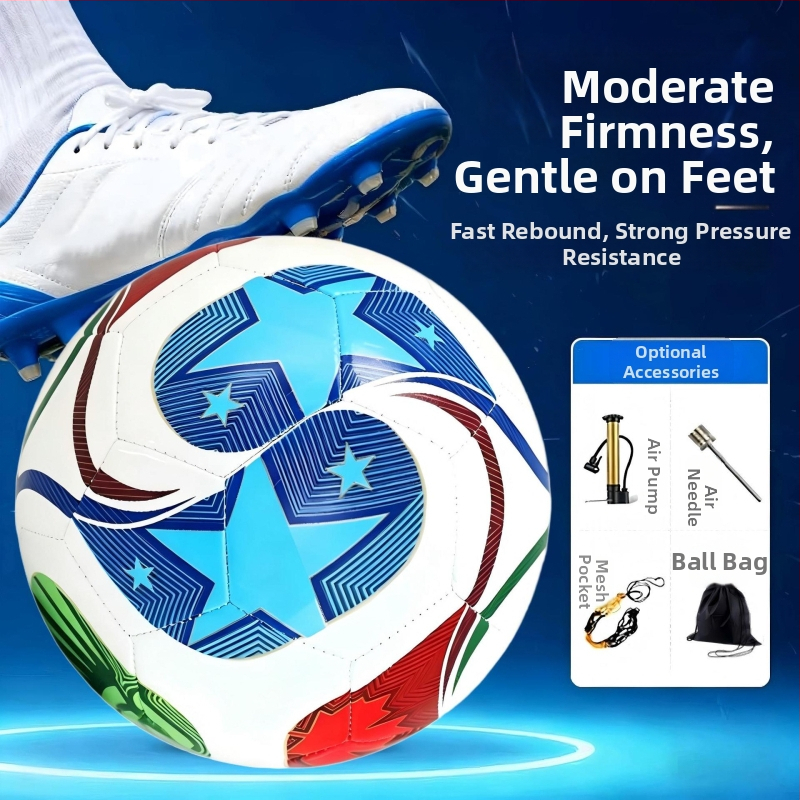 Futbalová lopta pre Majstrovstvá sveta vo futbale 2026 pre deti a žiakov základných škôl, veľkosť 4 na tréning, veľkosť 5 na súťaž, štandardná zápasová lopta