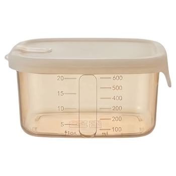 Cutie din silicon de calitate alimentară, etanșă, pentru refrigerare, compatibilă cu cuptorul cu microunde, pătrată, compartiment unic.