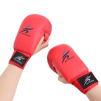 Mănuși de karate pentru copii și adulți, mănuși de box groase, echipament de protecție pentru antrenamentele de sanda, suport pentru încheietură cu absorbție la șocuri, nivel profesional