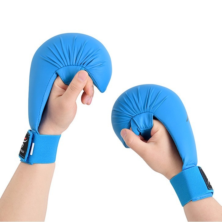 Mănuși de karate pentru copii și adulți, mănuși de box groase, echipament de protecție pentru antrenamentele de sanda, suport pentru încheietură cu absorbție la șocuri, nivel profesional