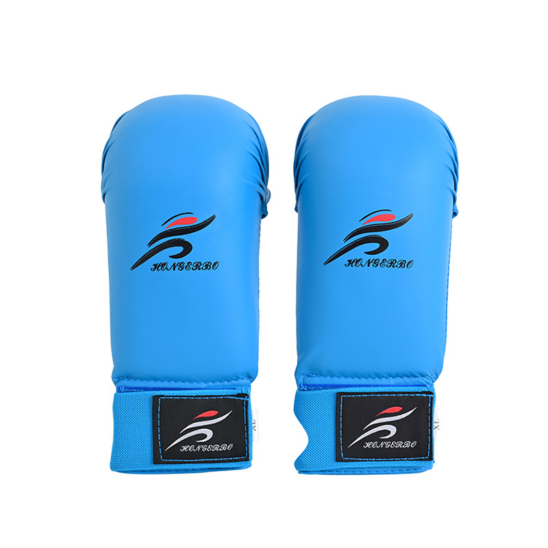 Mănuși de karate pentru copii și adulți, mănuși de box groase, echipament de protecție pentru antrenamentele de sanda, suport pentru încheietură cu absorbție la șocuri, nivel profesional