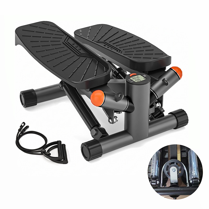 Stepper hidraulic pentru uz casnic, cu numărător de pași, echipament de fitness interior multifuncțional, silențios.