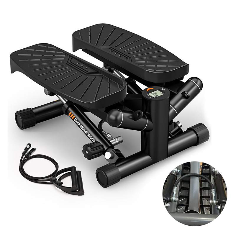 Stepper hidraulic pentru uz casnic, cu numărător de pași, echipament de fitness interior multifuncțional, silențios.