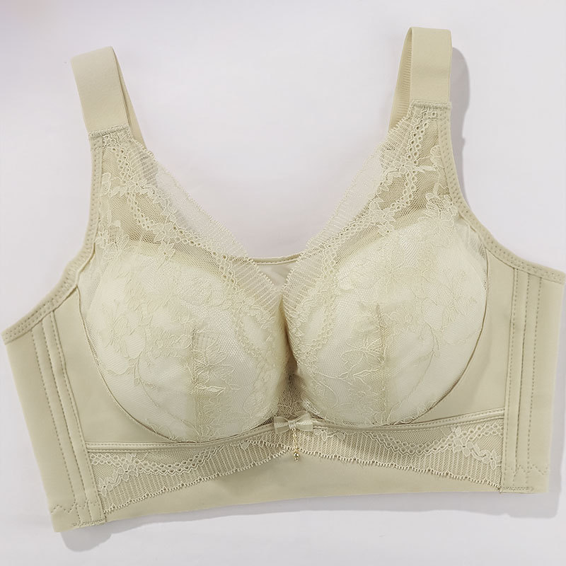 Sutien minimizator pentru busturi mari, subtire si respirabil, confortabil, sustinere laterala a sânilor, dantelă sexy, reglabil, anti-transparență