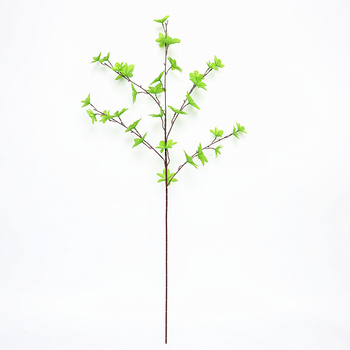 Plantă artificială, arbore japonez clopot, bonsai de interior cu frunze în formă de clopot și un singur trunchi