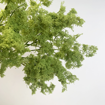 Mușchi artificial cu o singură ramură, plantă verde cedru, pentru decor acasă și evenimente; accesorii pentru aranjamente florale.