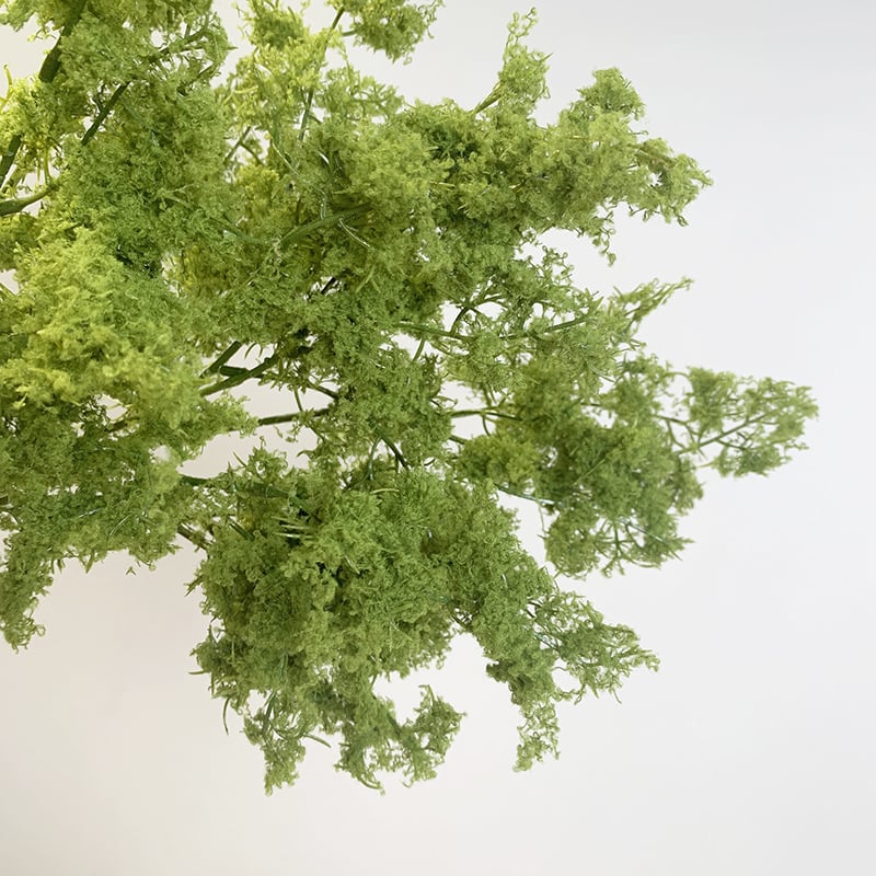 Mușchi artificial cu o singură ramură, plantă verde cedru, pentru decor acasă și evenimente; accesorii pentru aranjamente florale.