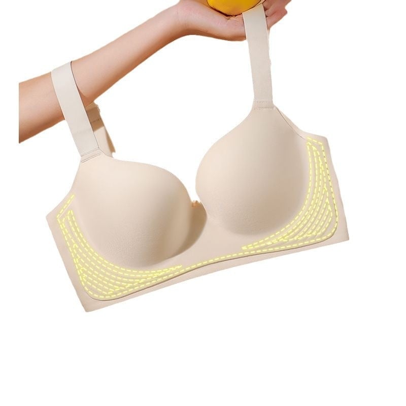 Sutien fără cusături pentru femei cu sâni mari, design subțire, fără arcuri, anti-sag, reglabil, mărime plus, spate frumos