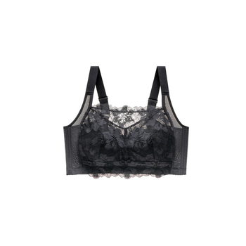 Sutien bandeau fără bretele, mărime plus, fără arc, minimizează bustul și modelează zonele laterale, închidere la spate cu șase rânduri de cârlige