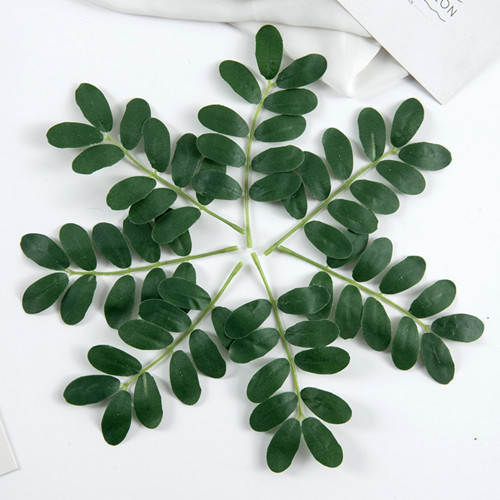 Buchet de frunze artificiale veșnic verzi, cu frunze de camelia și lychee, pentru decor, nunți și recuzită fotografică