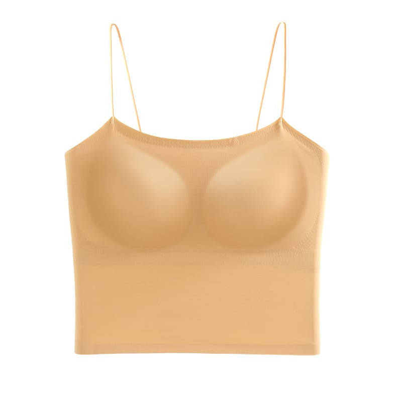 Bustier sport fără cusături, bretele pe spate, fără sârmă, pentru sân mici, ușor, model de vară