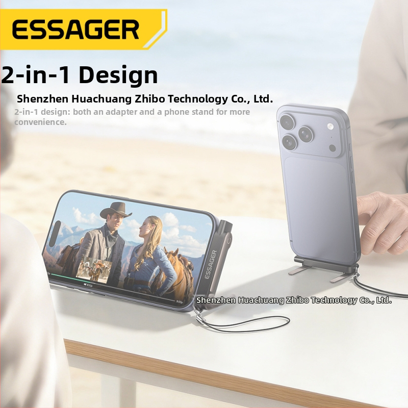Vertikálny stojanový adaptér Essager PD240W/29W, rýchle nabíjanie, kompatibilný s USB-C/Apple