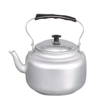 Ceainic retro din aluminiu, cu filtru, mini ceainic pentru ceai și apă fierbinte